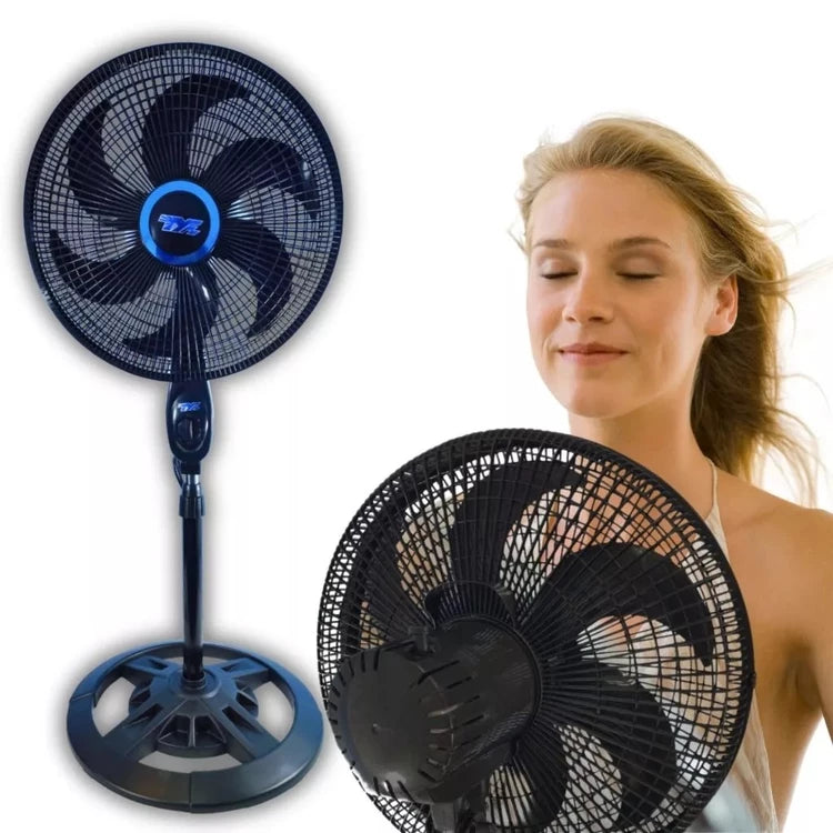 Ventilador turbo 6 Pas com regulador de tamanho 110v e 220v