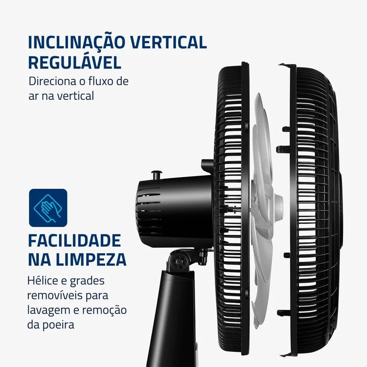 Ventilador Mundial turbo 8 Pás 40cm