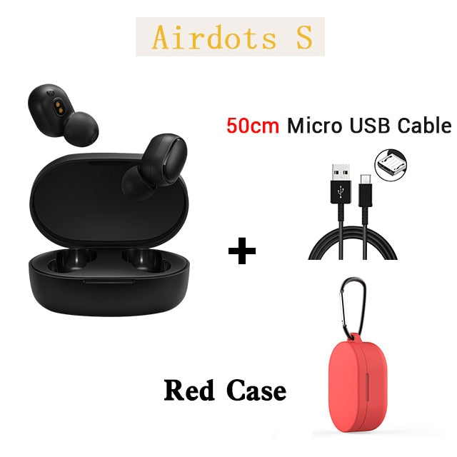 Fone Xiaomi Redmi Airdots s com Bluetooth 5.0