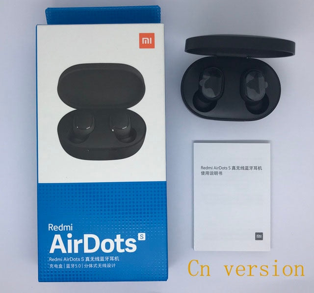 Fone Xiaomi Redmi Airdots s com Bluetooth 5.0