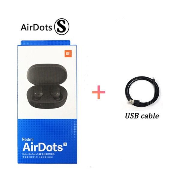 Fone Xiaomi Redmi Airdots s com Bluetooth 5.0